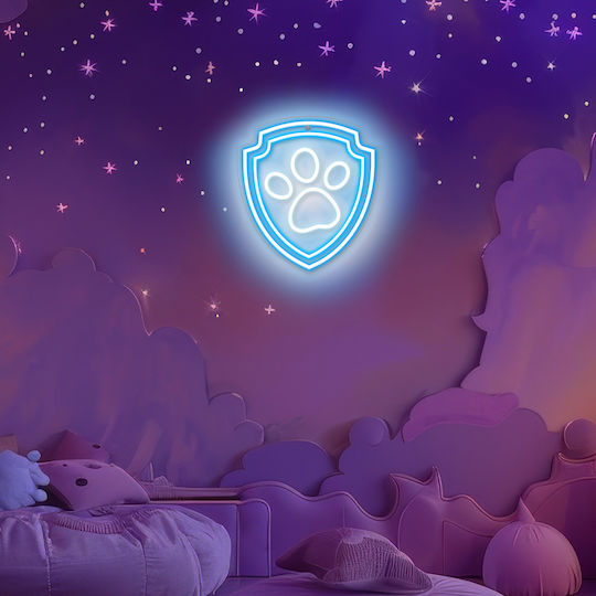 Paw Patrol Lumină de perete pentru copii Lumini LED Plastic