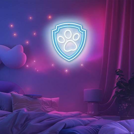 Paw Patrol Lumină de perete pentru copii Lumini LED Plastic