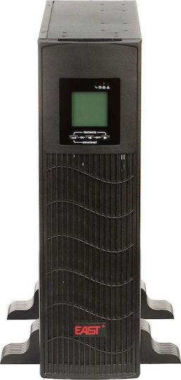 East AT-UPS1500S-RT-RACK UPS Linie-interaktiv 1500VA 1200W