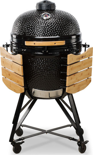 Kamado Bono Κεραμική Ψησταριά Κάρβουνου Kamado με Καπάκι 49x49εκ.