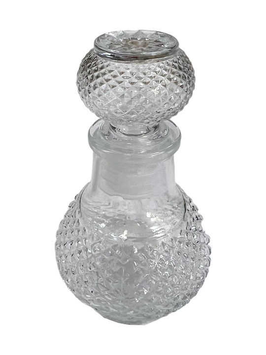 Homestyle Sticlă Carafă de Servire cu Dop Transparentă 50ml 1buc