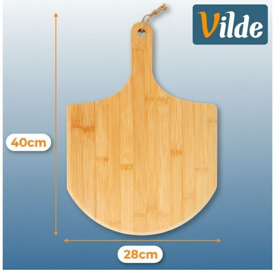 Orion Wooden Pizza Serving Platter with Handle 40x28x1cm