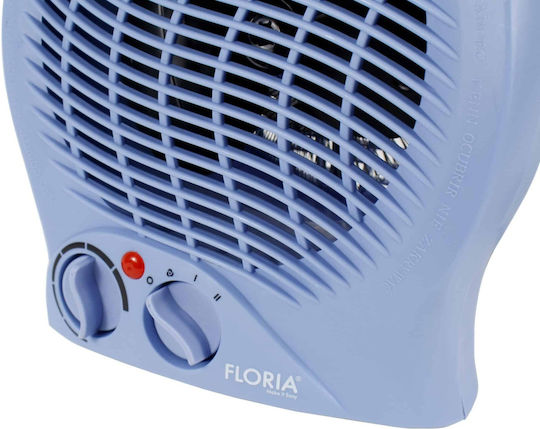 Zilan Radiator electric de tip ventilator de utilizare generală de podea Alb 2000W