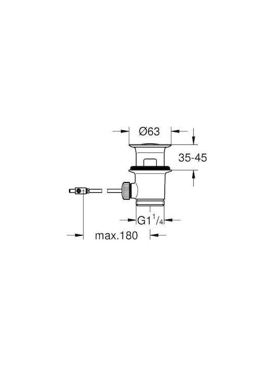 Grohe Σετ Μπιντέ Ασημί
