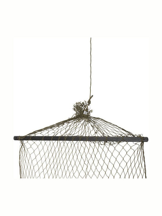 Mil-Tec Hängematte Einzeln Netz Schwarz 180x80cm