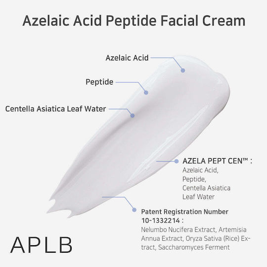 APLB Cremă de Față cu Acid Azelaic și Peptide 50ml