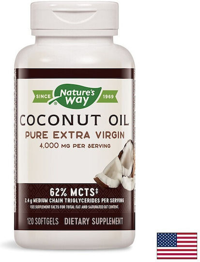 Nature's Way Produs organic Ulei de cocos 100gr