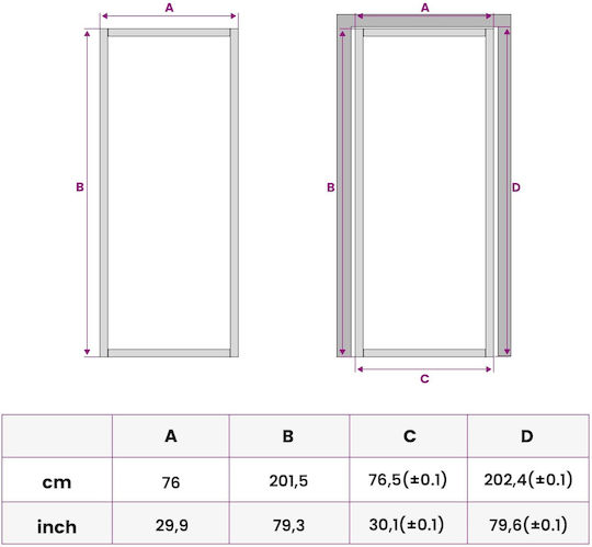 Vidaxl Εσωτερική Πόρτα 76 X 201,5 Cm Θρυμματισμένο Γυαλί Αλουμίνιο