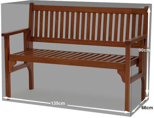Home & Camp Προστατευτικό Κάλυμμα Καναπέ 135x66x90εκ. σε Λευκό Χρώμα