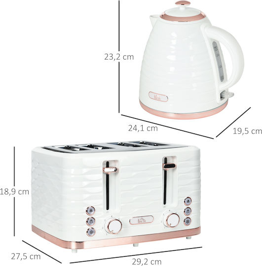 HomCom Home Appliances Set