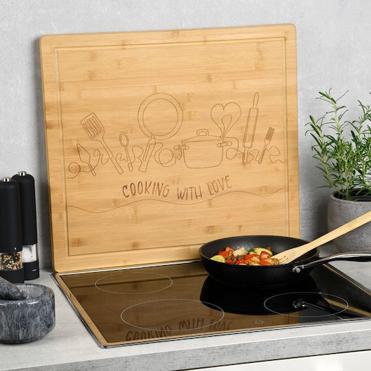 Kesper Cover Set 2pcs Bamboo 50x28x2,8cm