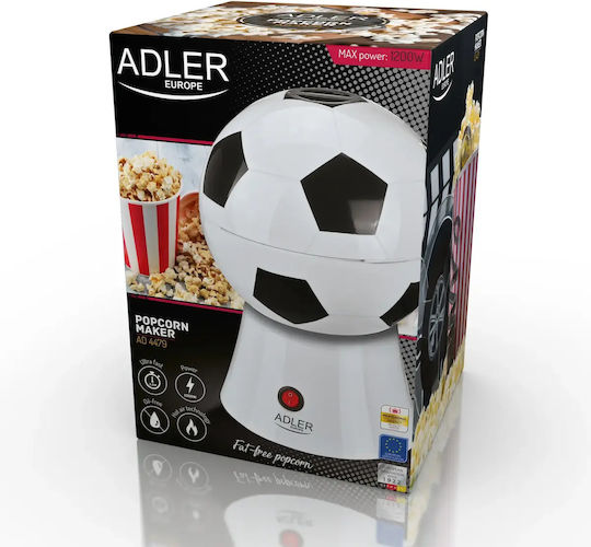 Adler Mașină de popcorn cu aer cald 1200W