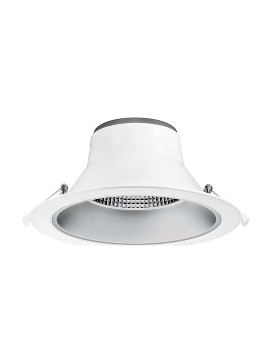 Best Service Χωνευτό Σποτ με Ενσωματωμένο LED και Θερμό Λευκό Φως 11.28x11.28εκ.
