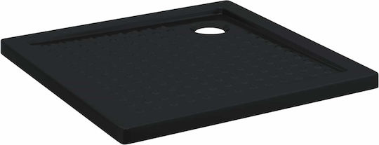 vidaXL Quadratische Acryl Duschen 80x80cm Schwarze