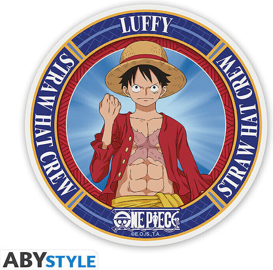 Abysse One Piece - Monkey D. Luffy Ceramic Coaster 4 Pieces