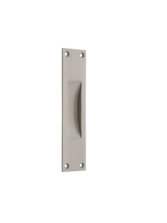 Zogometal Türgriff Vertieft Silber 158mm 230-06