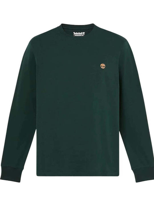 Dunstan River Long Sleeve Blouse Green