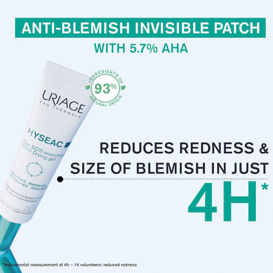 Uriage Hyseac Sos Drying Gel Face Day with AHA 15ml