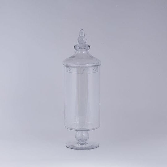 Φοντανιέρα Glas mit Deckel Transparent