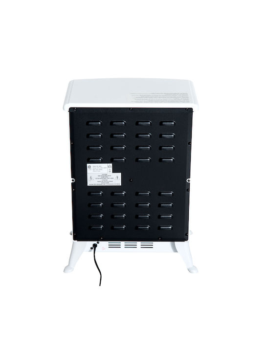 HomCom Επιδαπέδιο Ηλεκτρικό Τζάκι 1850W