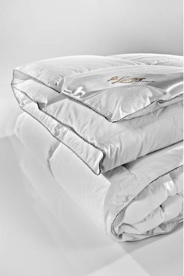 La Luna Пухено Куинсайз с Пълнеж Hollowfiber 240x260бр The Lightweight 3d Quilt Бял 200 г/м²Gsm 4.5 togs Togs