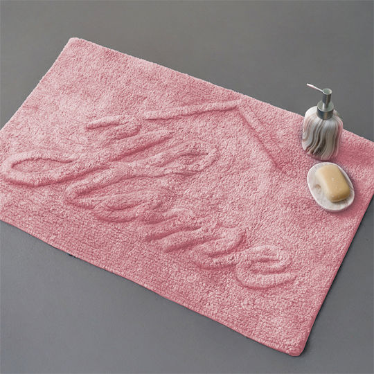 Palamaiki Covoraș de Baie Bumbac Soren Rose 50x80buc