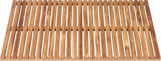 Wenko Πατάκι Μπάνιου Ξύλινο Ακακία 55x85εκ.