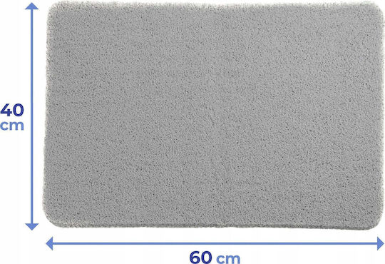 Maximex Rutschfestes Badematte Grau 40x60cm