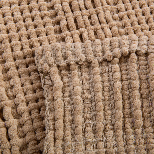 Nef-Nef Homeware Rutschfeste Badematte Delight Beige 40x60cm