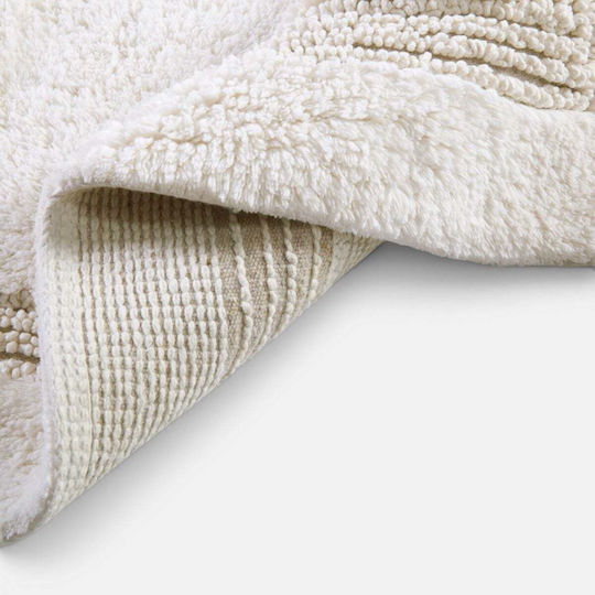 Nef-Nef Homeware Неплъзгаща Постелка За Баня Памучна Aegean Mocca 70x120см