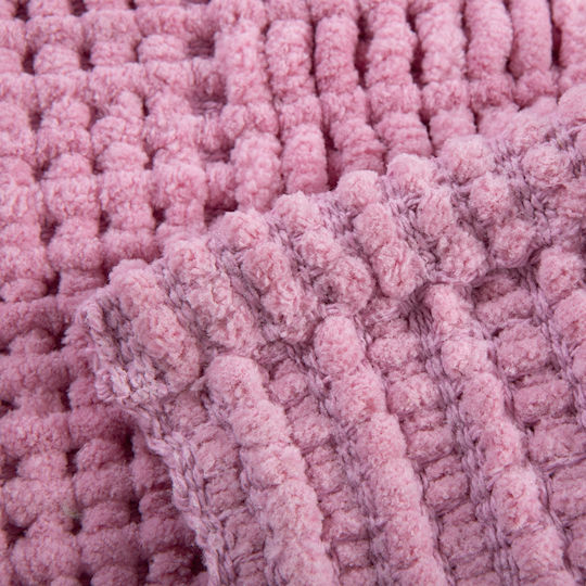 Nef-Nef Homeware Неплъзгащо се Пътче за Баня Delight Pink 40x60см.