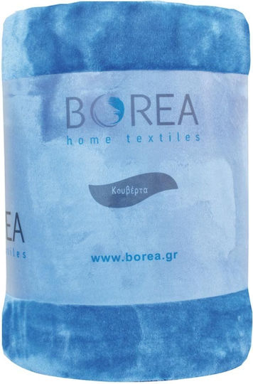 Borea K-4 Velvet Blanket Single 150x220cm Beige