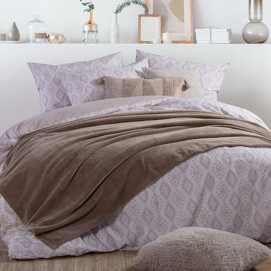 Nef-Nef Homeware Cosy Decke Fleece Einzeln 160x220cm Meergrün