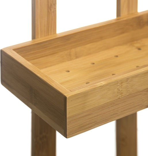5Five Επιτοίχια Ραφιέρα Μπάνιου Bamboo 26x14.2x60.5cm Καφέ