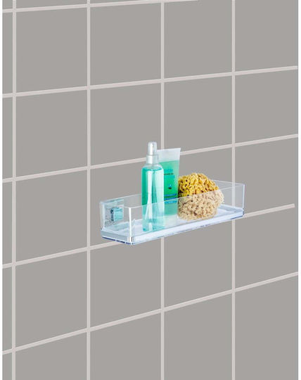 Wenko An der Wand montiert Badezimmerregal Kunststoff Transparent