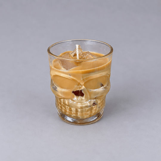 Свещ От Соя A Glass Of Skull В Буркан