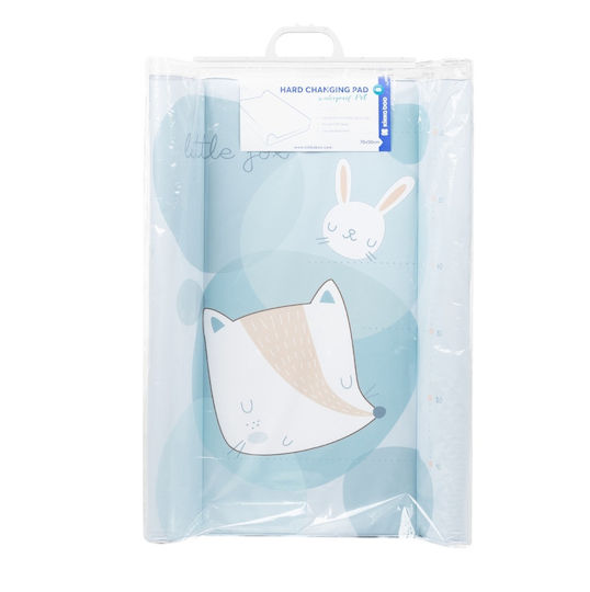 Kikka Boo Soft Changing Pad Little Fox made of Plastic Blue 70x50cm