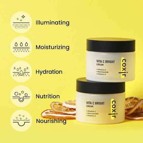 Vita C Bright Day Face Cream for Brightening with Vitamin C & Centella Asiatica 50ml