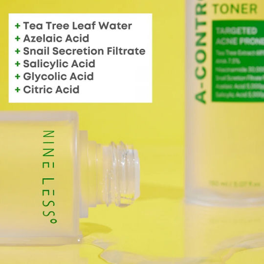 Nine Less A-control Azelaic Acid Toner 150ml