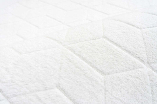 Strado Χαλί Στρογγυλό White Φ200cm