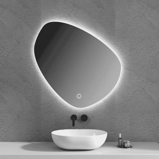 Gloria Valentina 67-5070 Καθρέπτης Led Αφής από Πλαστικό 70x80cm Gloria Valentina 67-5070 Καθρέπτης Led Αφής από Πλαστικό 70x80cm