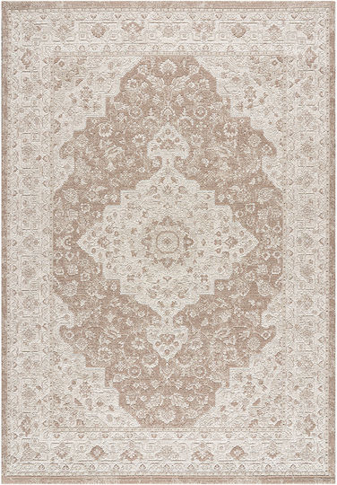 Beauty Home Mirage Art 9847 Σετ Χαλιά Κρεβατοκάμαρας Κρεμ 9847-Σετ 3τμχ