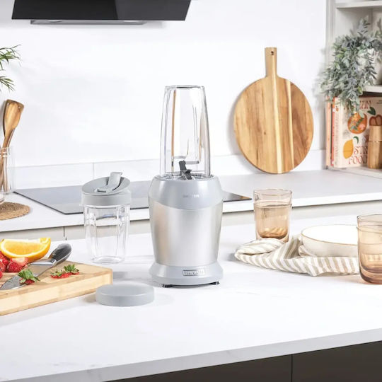 Salter Blender with Stainless Steel Jug 1 lt 1000W Grey 1423376