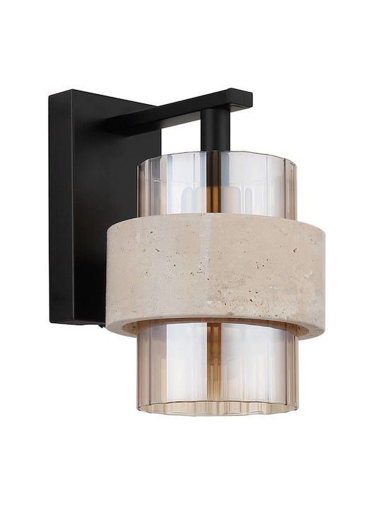 Globo Lighting Φωτιστικό Τοίχου Μαύρο Globo Lighting Φωτιστικό Τοίχου Μαύρο