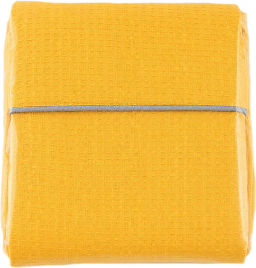 Pique Blanket Super King 220x240cm Yellow Pique Blanket Super King 220x240cm Yellow