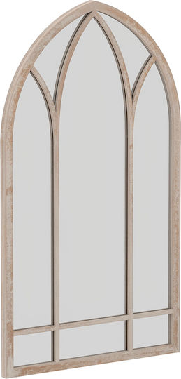 Costway HZ10392GR Wandspiegel Grauer 83x48cm Costway HZ10392GR Wandspiegel Grauer 83x48cm