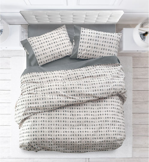 Makis Tselios Home Term Σετ Μονό Grey 160x240cm 2τμχ Makis Tselios Home Term Σετ Μονό Grey 160x240cm 2τμχ