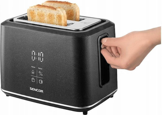 Sencor Φρυγανιέρα 2 Θέσεων 1080W Μαύρη