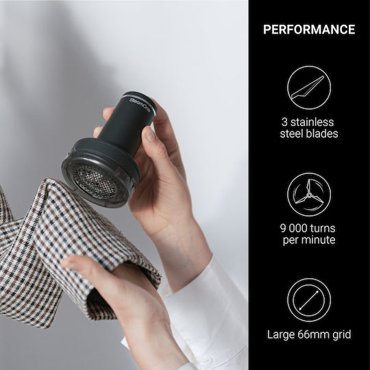 SteamOne Sn300b + Rp10b Hand Garment Steamer 2000W with 300ml Tank Black