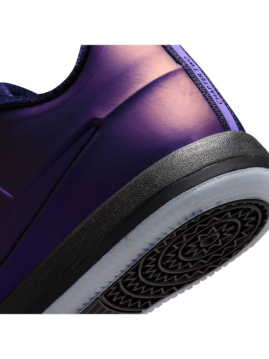 Book 2 "Eggplant Foamposite" Pantofi de Baschet cu Talpă Joasă Varsity Purple / Negru